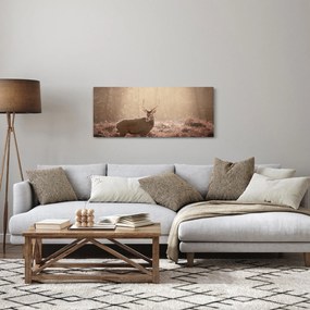 Kép - Szarvas az erdőben (120x50 cm)