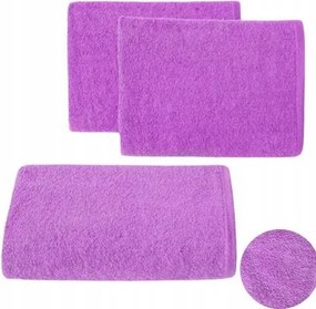 Fürdőlepedő 50X100CM Pamut Világos Lila/lengyel Termék