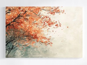 Poszter Tájkép Fa Ősz Folyó Víz 120x80