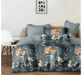 Pamut ágyneműhuzat EDELORA szürke Ágyneműhuzat mérete: 70 x 90 cm | 140 x 200 cm