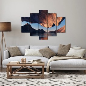 Kép - 3D sziklák (150x105 cm)