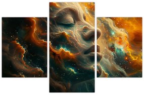 Kép - Arc az űrben (90x60 cm)