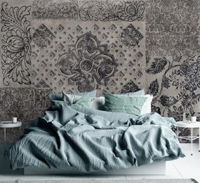 Gario Fotótapéta Vintage mozaikszürke - Andrea Haase Anyag: Vlies, Méret: 350 x 245 cm