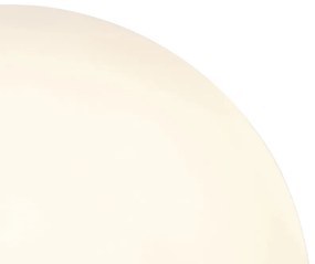 Art Deco asztali lámpa sárgarézzel és opálüveggel 45,5 cm - Pallon