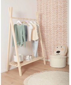 Natúr színű bükkfa gyerek fogas 99x148 cm Maralis – Kave Home