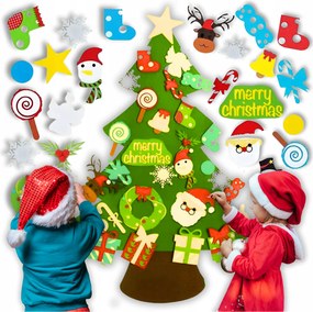 Karácsonyfa Filc Játék Gyerekeknek Karácsonyi Díszek Karácsonyi Dekoráció