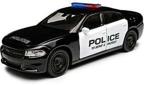 Fém autómodell - Nex 1:34 - 2016 Dodge Charger R/T (Police)