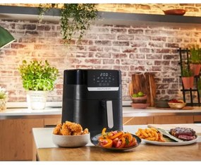 Tefal - Forró levegős sütő 4,2 l EASY FRY&amp;GRILL 2in1 1550W/230V fekete