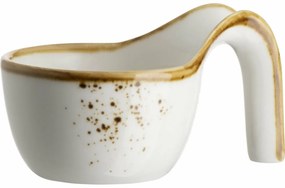 Mäser Gourmet tál Pintar Fehér barna pöttyök 12,5x 9 cm, L