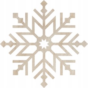 Fa Hópehely Dekoráció Karácsonyi Dekoráció Decoupag 20CM