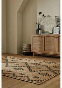 Natúr színű juta szőnyeg 120x170 cm Rowen – Flair Rugs