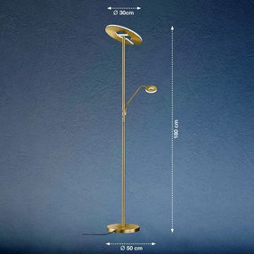 Fischer&amp;Honsel Dent 40316 Állólámpa 1x37W/LED 2700K 5400 lm IP20