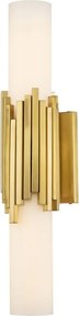 Elstead Lighting Marvele MARVELE-2WB-AB-OPAL Fali lámpa 2x4W/G9 3000K 800lm IP44