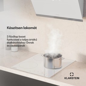 Klarstein Delicatessa Indukciós főzőlap, 45 cm, 6600 W, 3 főzőlap