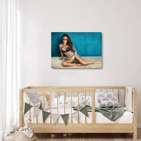 Kép - Pózoló nők (üvegen) (70x50 cm)