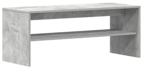 betonszürke forgácslap TV-szekrény 100 x 40 x 40 cm