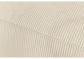 Krémszínű bársony sarokkanapé Enjoy – Bobochic Paris