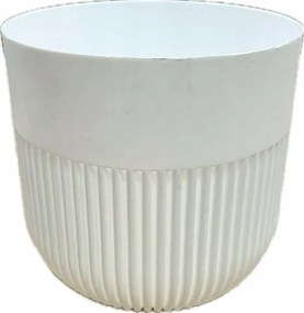 Műanyag kaspó Fehér Don-Plast 15 x 12,8 cm