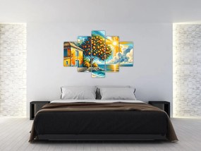 Kép - Ház narancsokkal I. (150x105 cm)