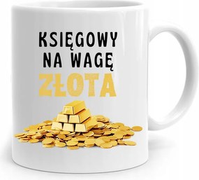 Arany Mérleg Könyvelő Bögre fényképes nyomtatással