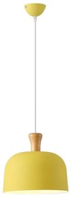 Eurolamp Csillár zsinóron 1xE27/15W/230V sárga pr. 27 cm EU0369