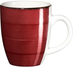 Mäser 6 db-os csészes készlet Bel Tempo 380 ml,piros