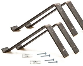 KÉSZLET 2x Fali polc fenyő