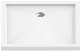 New Trendy Cantare négyzet alakú zuhanytálca 90x90 cm fehér B-0137