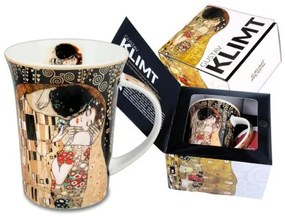 Porcelánbögre Klimt dobozban,350ml,Klimt: The Kiss
