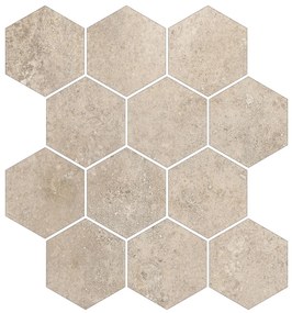 Mozaik Dom Urbanica sand 35x37,5 cm matt URM20E