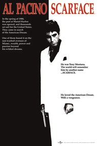 Plakát Scarface - movie, (61 x 91.5 cm)