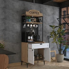 Jehy szekrény Walnut and White