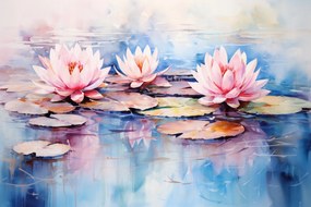 Poszter 45x30cm Csendes tükröződések