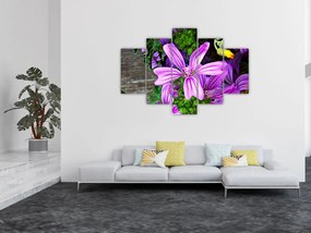 Kép - réti virágok (150x105 cm)