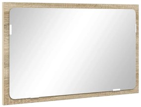 vidaXL Fürdőszoba bútor szett fiókkal tárolóval Sonoma tölgy Faanyag