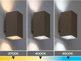 Rabalux 77215 - LED kültéri fali lámpatest URFA 18W/230V 2700/4000/6500K IP65