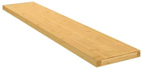 bambusz fali polc 100x20x2,5 cm