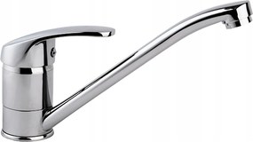 Konyhai Mosogató Csaptelep Álló Csaptelep Forgatható Kifolyócső Króm Valvex