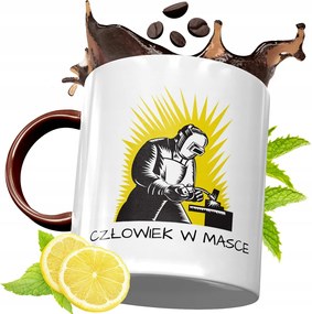 Bordó Bögre Hegesztőnek Születésnapi Ajándék fényképes nyomtatással