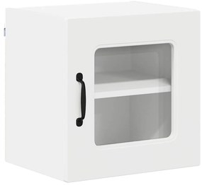 Fali konyhaszekrény ajtóval 2 pcs Fehér 40 x 31 x 40 cm Faanyag