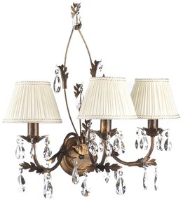 ONLI - Fali lámpa KAREN 3xE14/6W/230V bronz