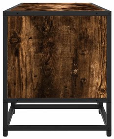 füstös tölgy színű szerelt fa TV-szekrény 210 x 35 x 41 cm