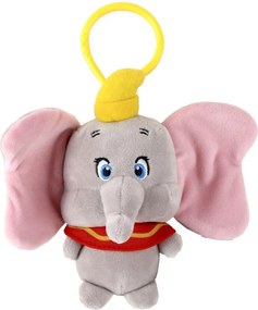 Disney Dumbo Grey 3D plüss figura akasztóval, táskadísz 13 cm