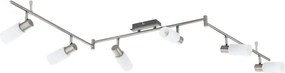 Eglo 55448 - LED spotlámpa 6xE14/4W/230V matt króm