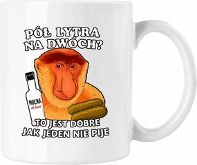 Bögre Vodka Hordozó Janusz Wiral Fehér 330ml