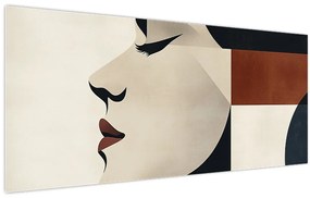 Kép - Nő profilból (120x50 cm)