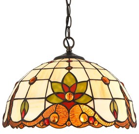 Prezent TIFFANY XVII. 220 Függőlámpa 2x60W/E27 IP20