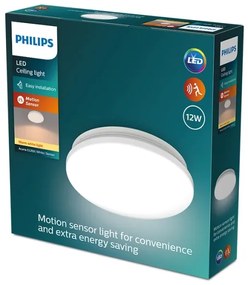 Philips ACUNA LED mennyezeti lámpa szenzorral 12W 230V 2700K