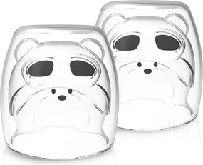 4Home Hot&Cool Frosty Bear thermo pohár 250 ml, 2 db