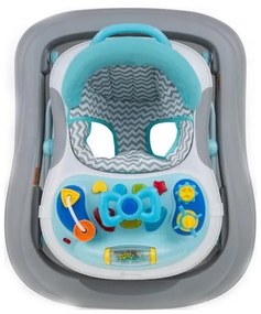 PETITE&MARS - Bébikomp dallammal MONTY kék